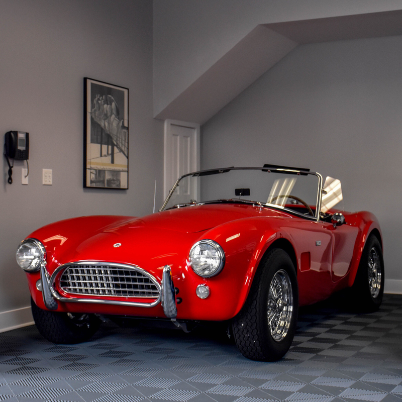 An original Cobra wearing a frown